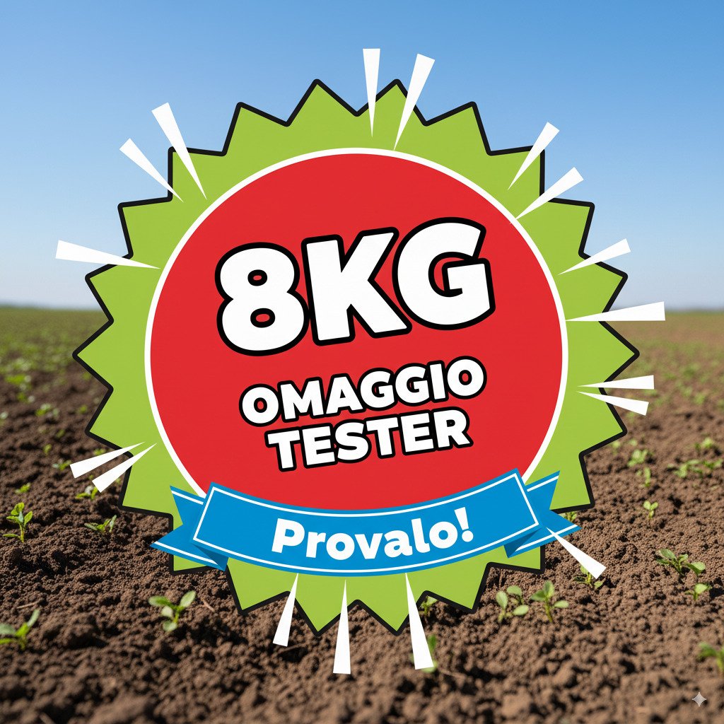 SCOPRI L’HUMUS 100% – 8 KG OMAGGIO!